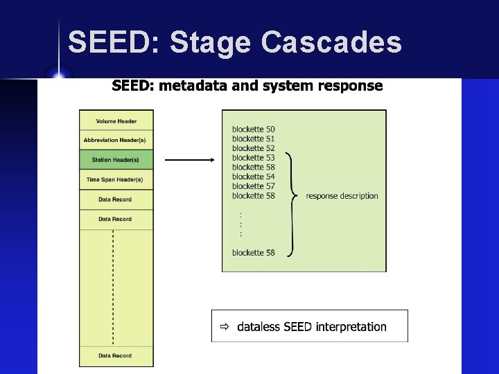 SEED: Stage Cascades 