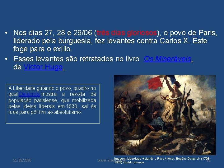  • Nos dias 27, 28 e 29/06 (três dias gloriosos), o povo de