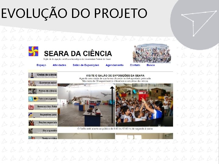 EVOLUÇÃO DO PROJETO 