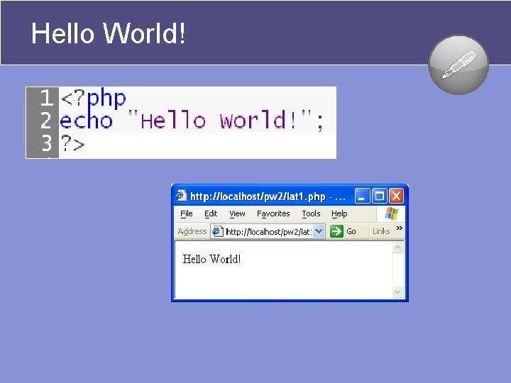 Hello World! Hello World!