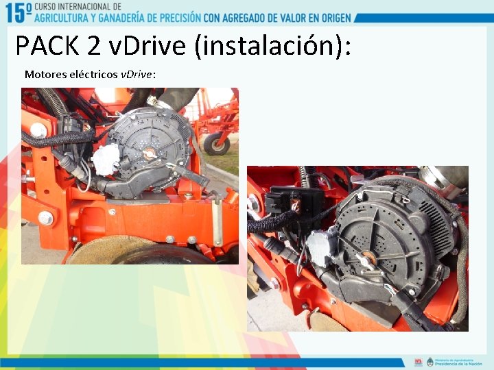 PACK 2 v. Drive (instalación): Motores eléctricos v. Drive: 