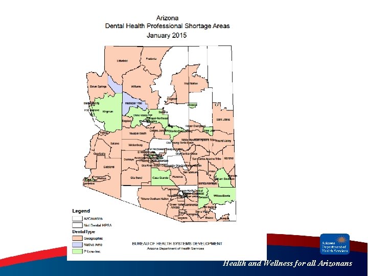 Health and Wellness for all Arizonans Health and Wellness for all Arizonans