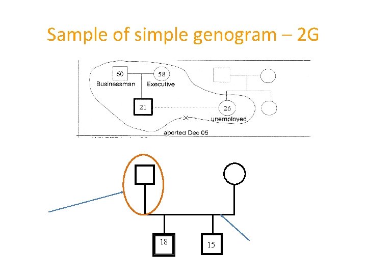 Sample of simple genogram – 2 G 18 15 