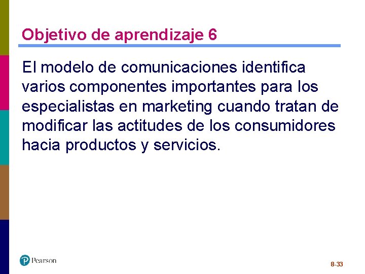 Objetivo de aprendizaje 6 El modelo de comunicaciones identifica varios componentes importantes para los