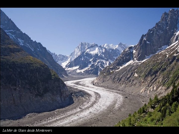 La Mer de Glace desde Montenvers 