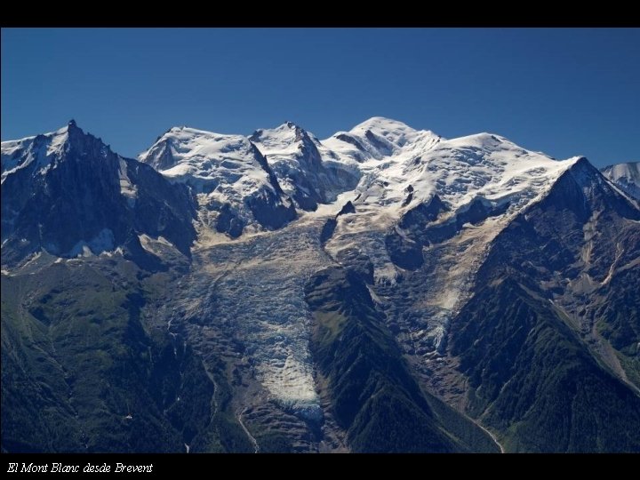 El Mont Blanc desde Brevent 