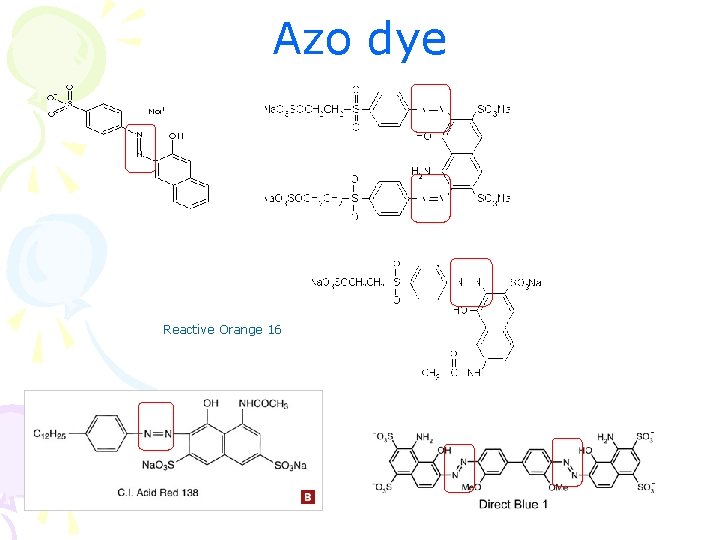 Azo dye Reactive Orange 16 Azo dye Reactive Orange 16