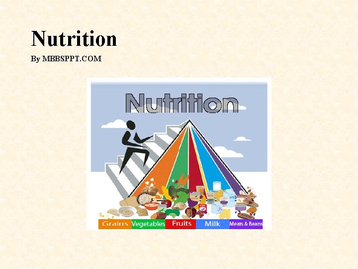 Nutrition By MBBSPPT. COM 