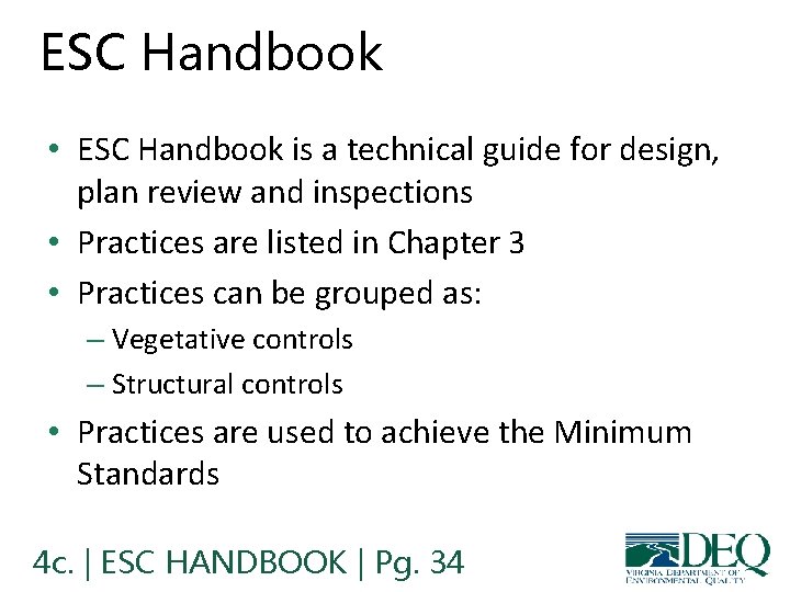 ESC Handbook • ESC Handbook is a technical guide for design, plan review and