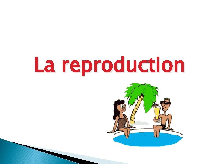 La reproduction 