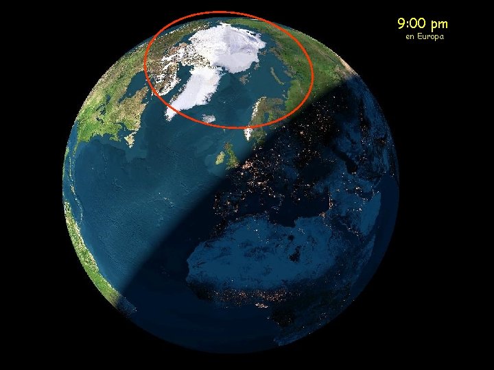 9: 00 pm en Europa 