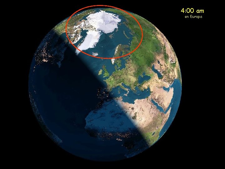 4: 00 am en Europa 