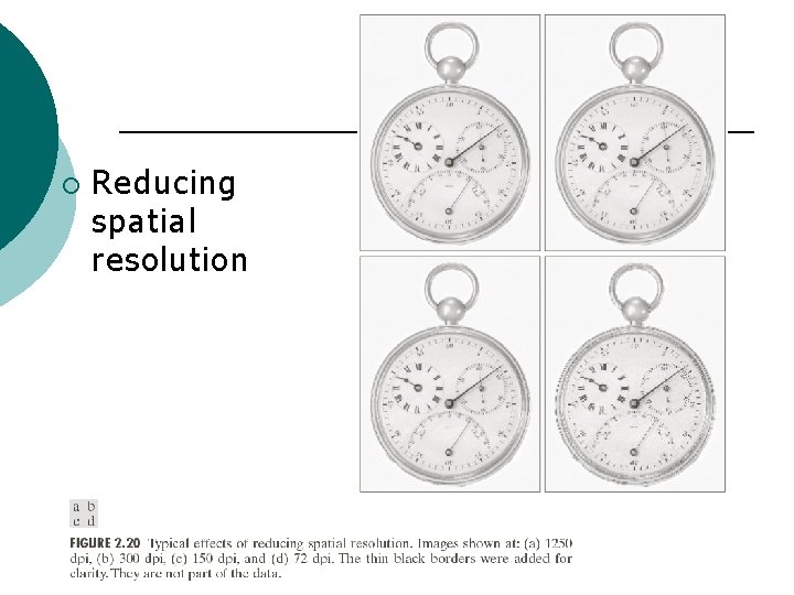 ¡ Reducing spatial resolution 