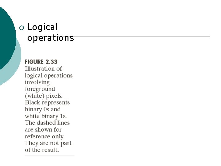 ¡ Logical operations 