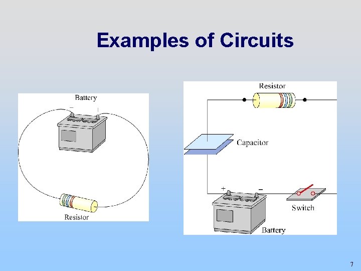 Examples of Circuits 7 