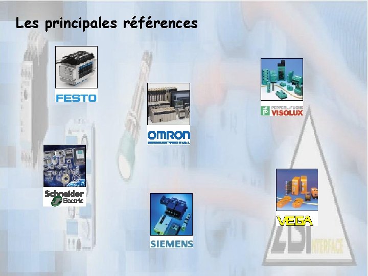 Les principales références 