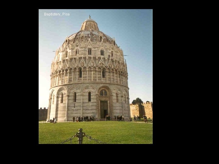 Baptistery, Pisa 