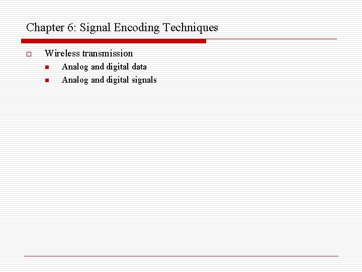 Introduction to Wireless Communication Networks Wi MAX 3