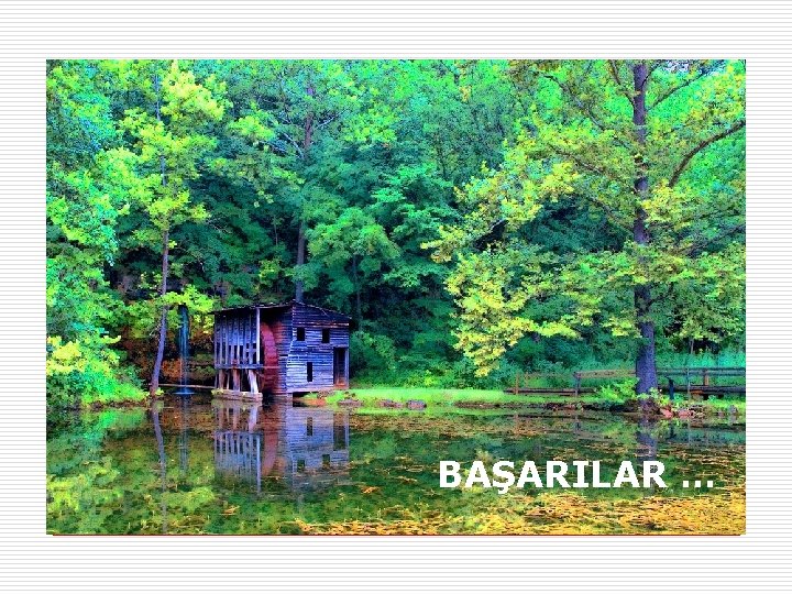 BAŞARILAR … 