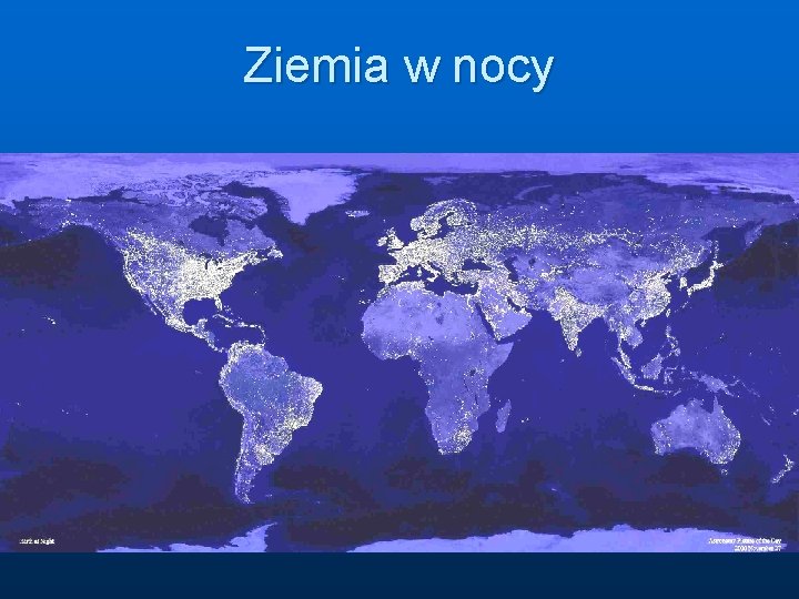 Ziemia w nocy 