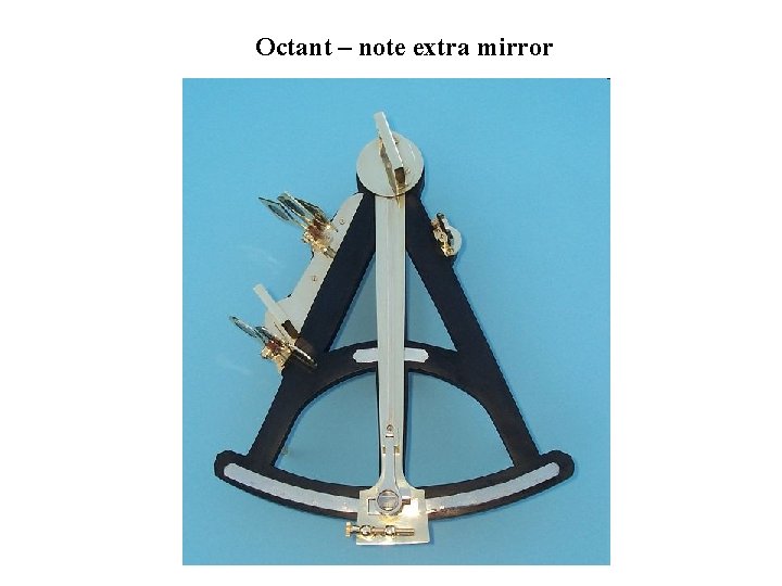 Octant – note extra mirror 