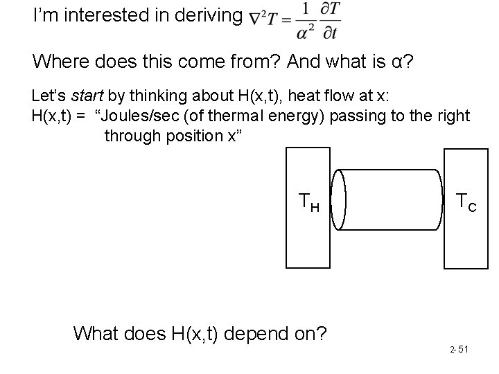 I’m interested in deriving Where does this come from? And what is α? Let’s