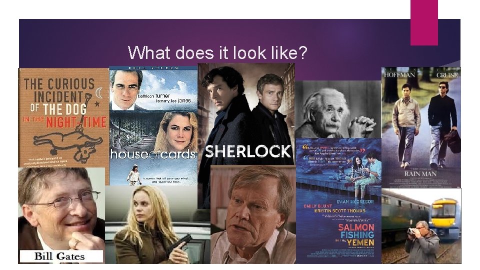 What does it look like? 