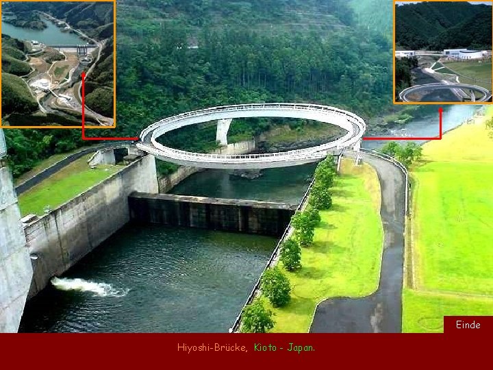 Einde Hiyoshi-Brücke, Kioto - Japan. 