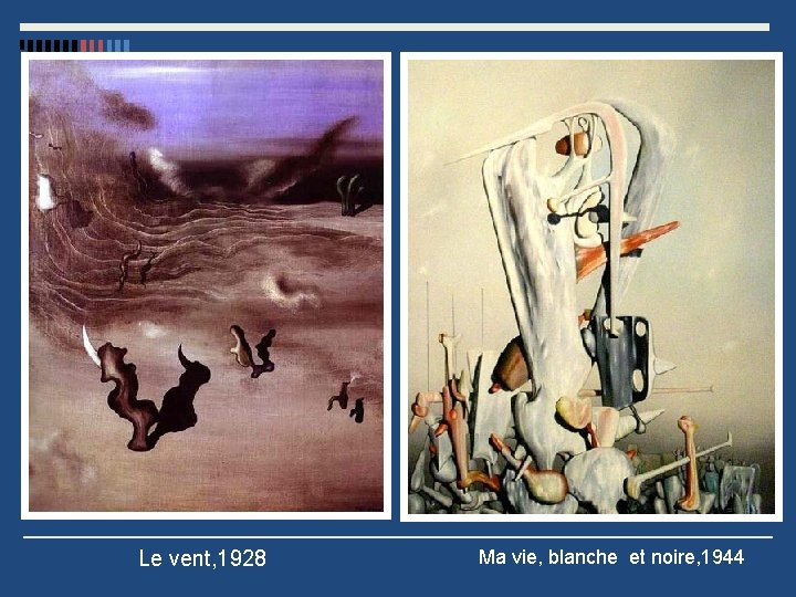 Le vent, 1928 Ma vie, blanche et noire, 1944 