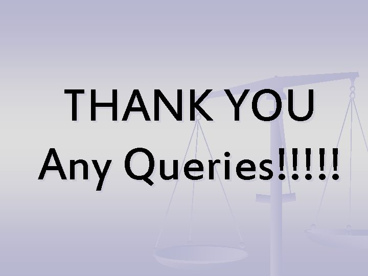 THANK YOU Any Queries!!!!! 