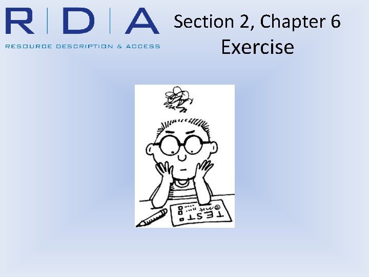 Section 2, Chapter 6 Exercise 