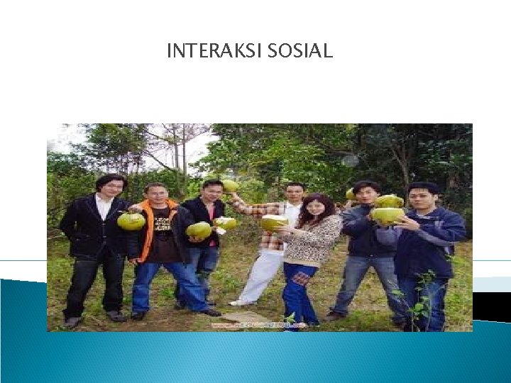 INTERAKSI SOSIAL 
