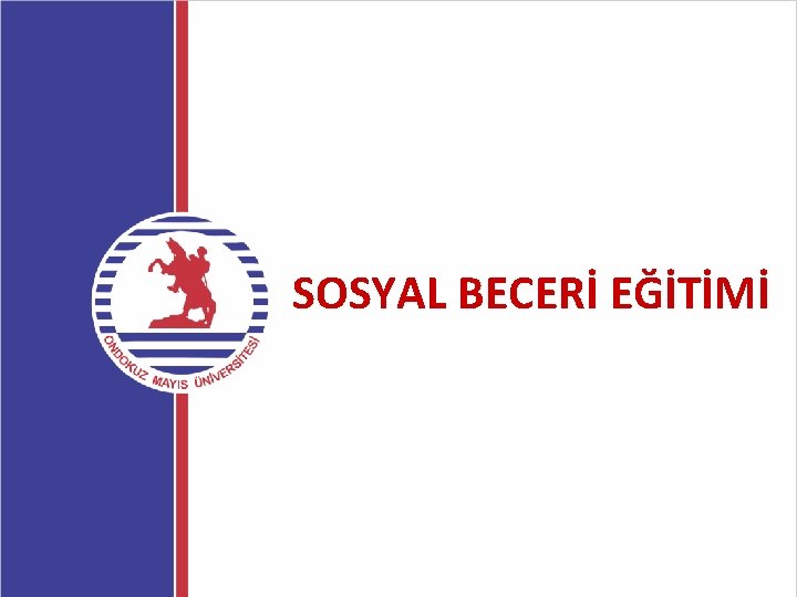 SOSYAL BECERİ EĞİTİMİ 