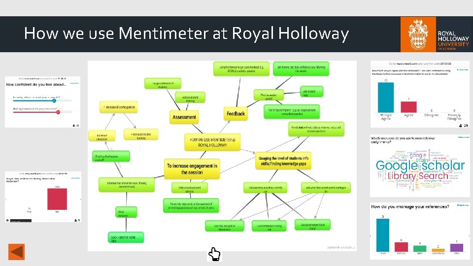 How we use Mentimeter at Royal Holloway 