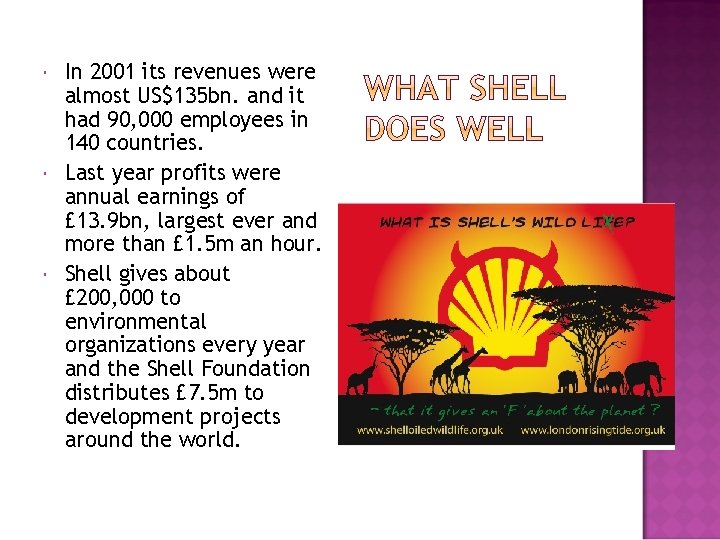  In 2001 its revenues were almost US$135 bn. and it had 90, 000