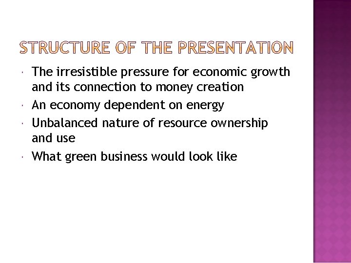 The irresistible pressure for economic growth and its connection to money creation An