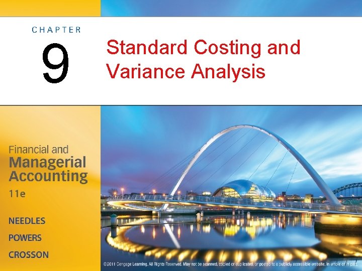 9 Standard Costing and Variance Analysis 