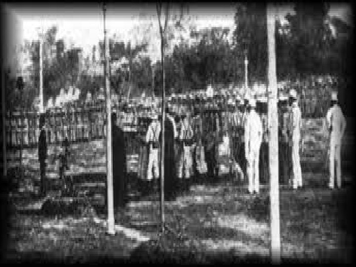 SIGNING OF RIZAL'S EXECUTION �Polavieja: �approved the decision of the courtmartial �ordered Rizal to