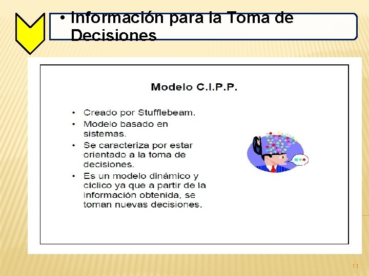  • Información para la Toma de Decisiones 11 