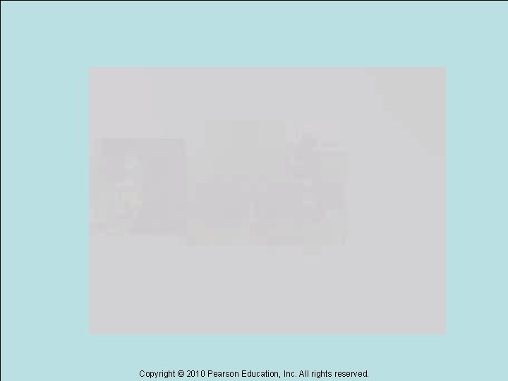 Copyright © 2010 Pearson Education, Inc. All rights reserved. Copyright © 2010 Pearson Education, Inc. All rights reserved.