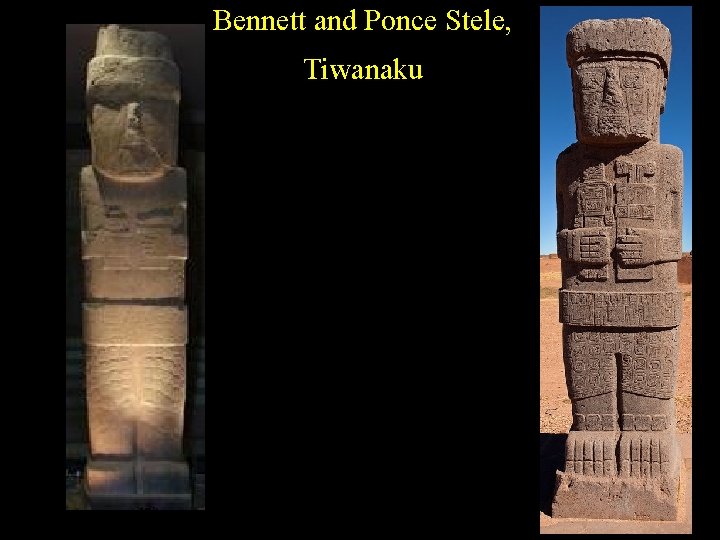 Bennett and Ponce Stele, Tiwanaku 