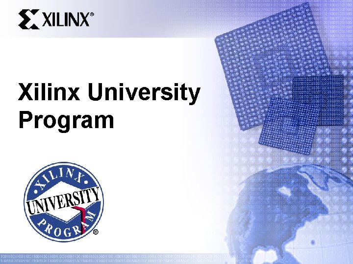 Xilinx University Program 