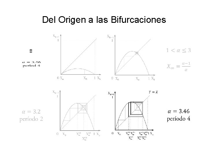 Del Origen a las Bifurcaciones 