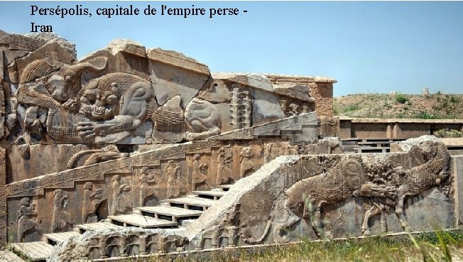 Persépolis, capitale de l'empire perse Iran 