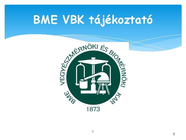 BME VBK tájékoztató 1 1 