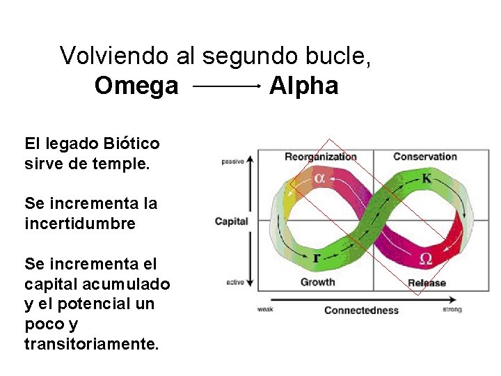 Volviendo al segundo bucle, Omega Alpha El legado Biótico sirve de temple. Se incrementa