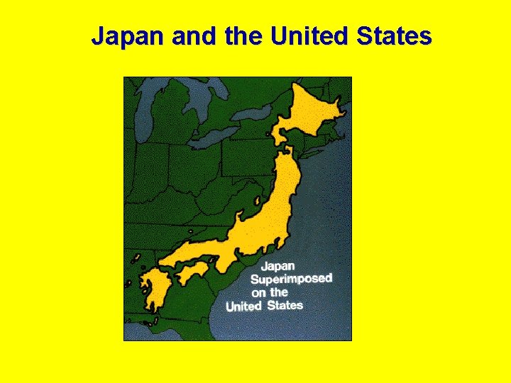 Japan and the United States 