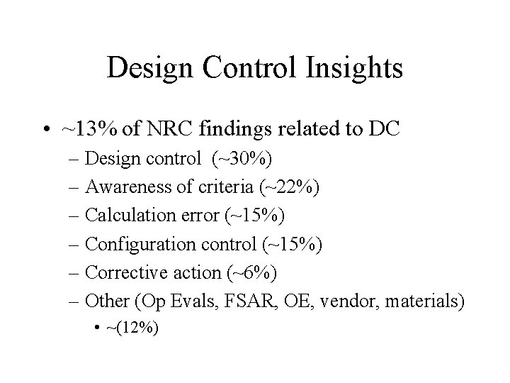 Design Bases From 1957 to 2003 June 18