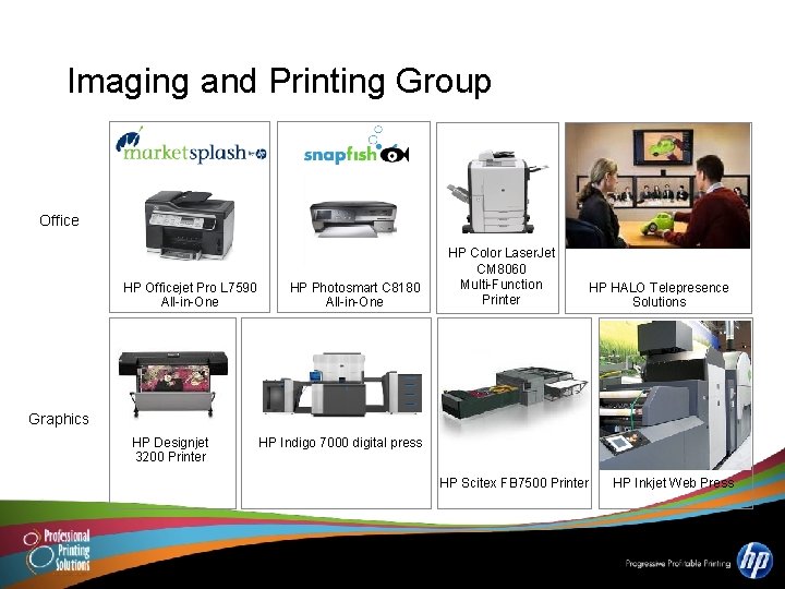 Imaging and Printing Group Office HP Officejet Pro L 7590 All-in-One HP Photosmart C