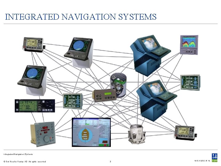 INTEGRATED NAVIGATION SYSTEMS Integrated Navigation Systems © Det Norske Veritas AS. All rights reserved.